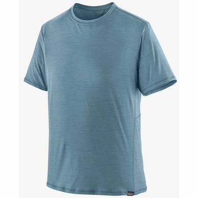 T-Shirt Patagonia Homme Cap Cool Lightweight Shirt Light Plume Grey Steam Blue X Dye