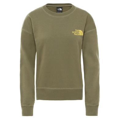 Trui The North Face Women Parks Slight Crop Burnt Olive Green