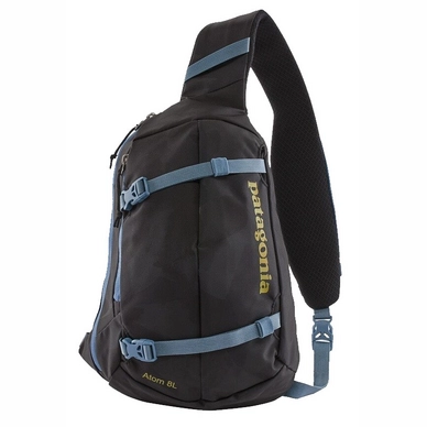 Schultertasche Patagonia Atom Sling 8L Painted Fields Black