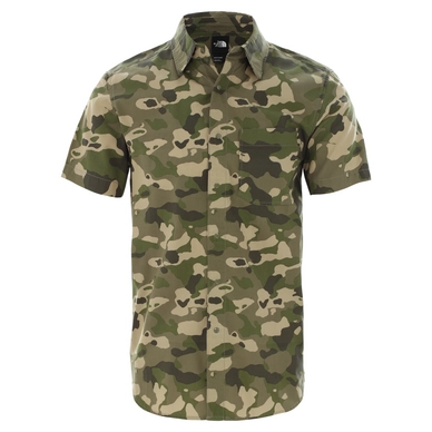 Blouse The North Face Men S/S Baytrail Burnt Olive Green