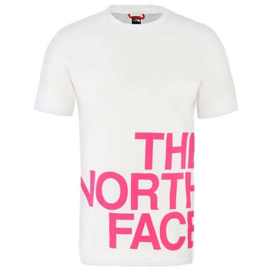 T-Shirt The North Face Men S/S Graphic Flow 1 TNF White Mr. Pink