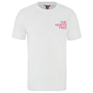 T-Shirt The North Face Men S/S Graphic Flow 1 TNF White Pink