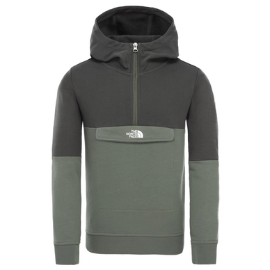 Trui The North Face Youth Yafita 1/4 Zip Thyme