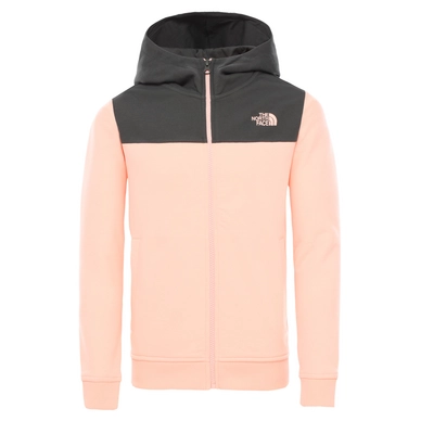 Vest The North Face Girls Full Zip Hoodie Impatiens Pink
