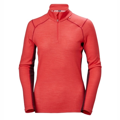 Undershirt Helly Hansen Women Lifa Merino Midweight 1/2 Zip Cayenne