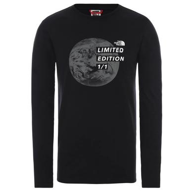 Shirt The North Face Men L/S Graphic Tee TNF Black Zinc Grey