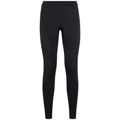 Ondergoed Odlo Women BL Bottom Long Performance Warm Eco Black Graphite Grey