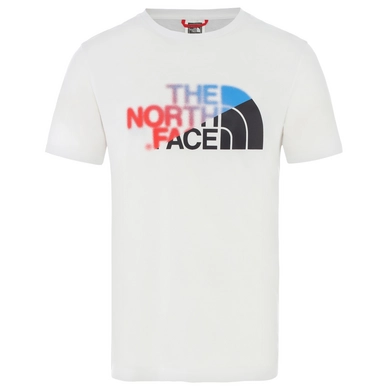 T-Shirt The North Face Men S/S Bad Glasses TNF White Clear Lake Blue