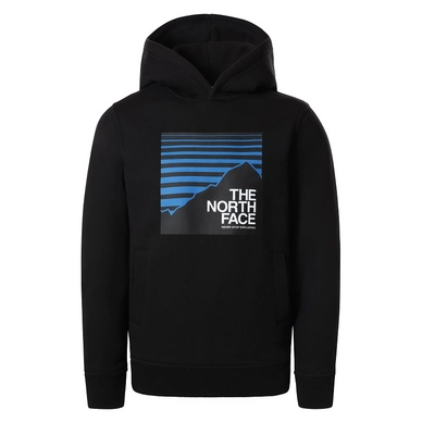 Trui The North Face Youth Box Pullover Hoodie TNF Black Hero Blue