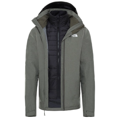 Jas The North Face Women Inlux Triclimate New Taupe Green Light Heather TNF Black