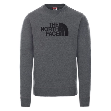 Pull The North Face Men Drew Peak Crew TNF Medium Grey Heater / TNF Black