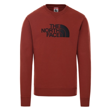 Pull  The North Face Men Drew Peak Crew Brandy Brown/TNF Black