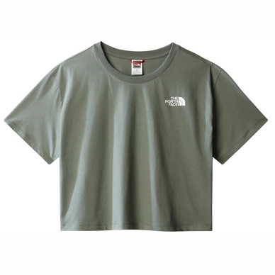 T-Shirt The North Face Femme Cropped Simple Dome Tee Thyme