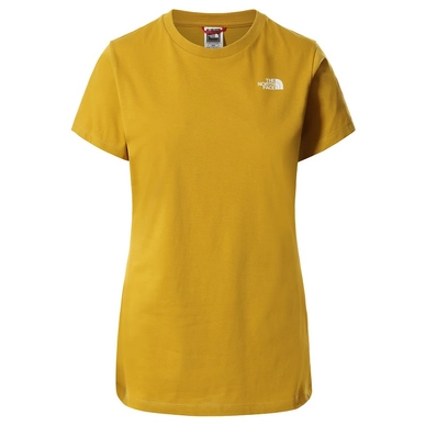 T-Shirt The North Face Women S/S Simple Dome Tee Arrowwood Yellow