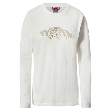 Shirt The North Face Women Graphic L/S Tee Gardenia White