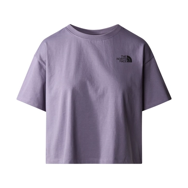 T-Shirt The North Face Femme Cropped Simple Dome Tee Lunar Slate