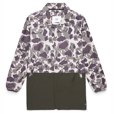 Jas Herschel Supply Co. Men's Voyage Long Coach Frog Camo/Dark Olive