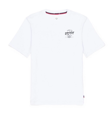 T-Shirt Herschel Supply Co. Men's Tee Bengali Classic Logo Bright White