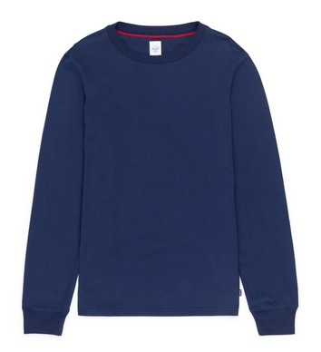 Trui Herschel Supply Co. Men's Long Sleeve Tee Peacoat