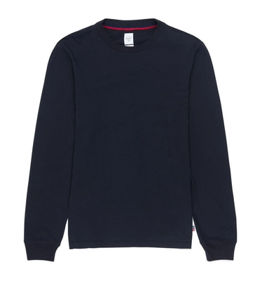 Trui Herschel Supply Co. Men's Long Sleeve Tee Black