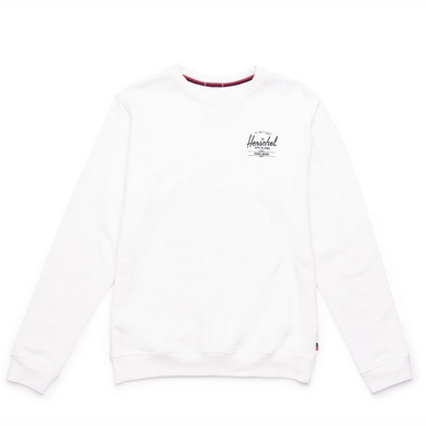 Trui Herschel Supply Co. Men's Crewneck Classic Logo Blanc de Blanc Black