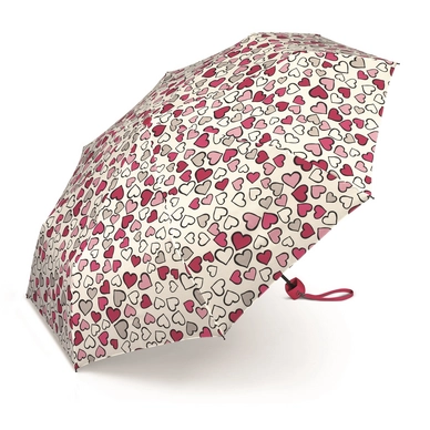 Paraplu Esprit Super Mini Hearts Allover