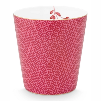 Mug Pip Studio Royal Tile Dark Pink 230 ml (Set of 6)