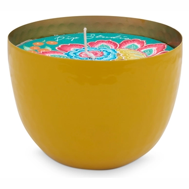 Kaars Pip Studio Candle Holders Yellow 11 cm
