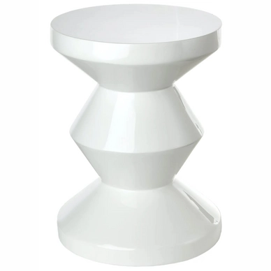 Zig Zag POLSPOTTEN White