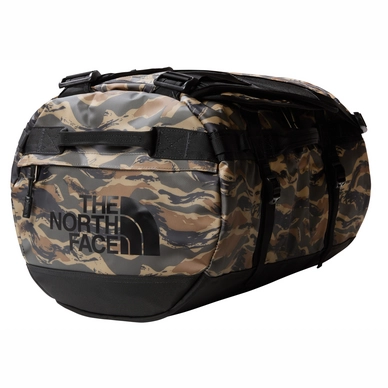 Reistas The North Face Base Camp Duffel S New Taupe Green Painted Camo Print TNF Black