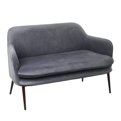 Sofa POLSPOTTEN Charmy Velvet Grey