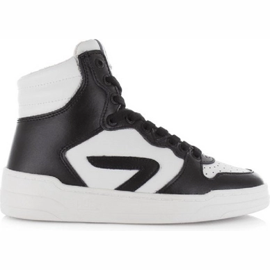 HUB Women Court-Z High Off White Black Off White