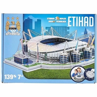 Puzzel Non License Manchester City Etihad Stadium 3D (139 stukjes)