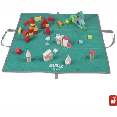 Kubix Janod Blocks (80-teilig)