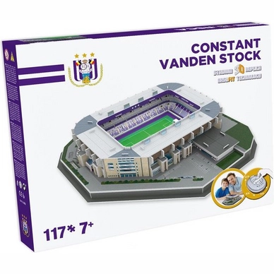 Puzzel Non License Anderlecht Vanden Stock Stadion 3D (117 stukjes)