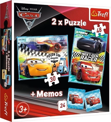 Puzzel Trefl Cars 2-in-1 (78 stukjes)