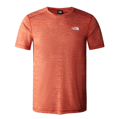 T-Shirt The North Face Men S/S Tee Rusted Bronze White Heather