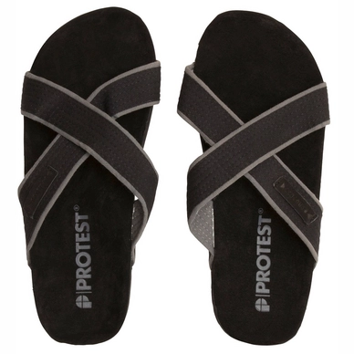 Slipper Protest Men Pinga True Black
