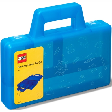 Sorteerkoffer LEGO To Go Blauw