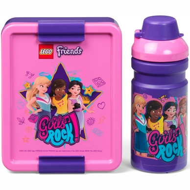 Lunch Box Set LEGO Kids Friends Purple '23