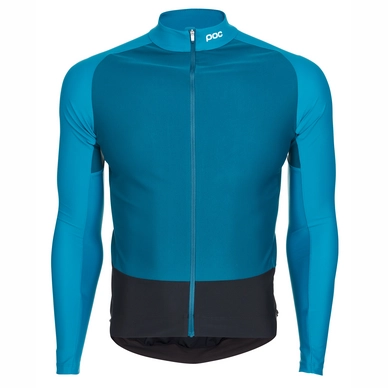 Fietsshirt POC Men Essential Road Mid LS Antimony Multi Blue