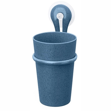 Tandenborstelhouder Koziol Loop Organic Deep Blue