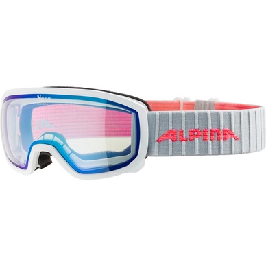Masque de Ski Alpina Scarabeo Jr. White