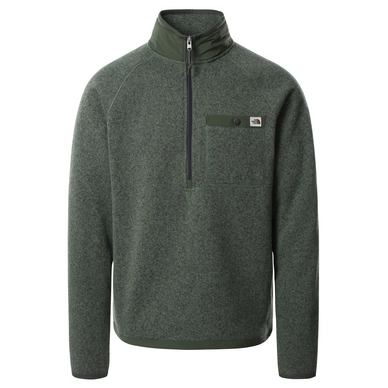 Fleece The North Face Men Gordon Lyons 1/4 Zip Laurel Wreath Green Heather Thyme