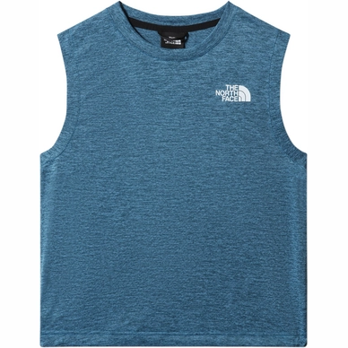 Tanktop The North Face Women Ma S/S Crop Tank Banff Blue Dark Heather