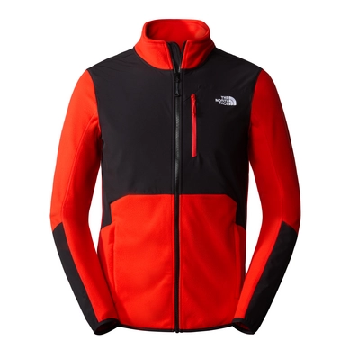 Sweatshirt The North Face Men Glacier Pro Full Zip Fiery Red TNF Black