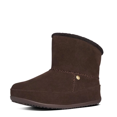 Fitflop Mukluk Shorty Dark Brown