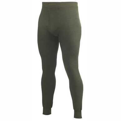 Thermal Leggings Woolpower Long Johns with Fly 400 Green