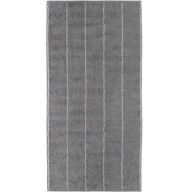 Handdoek Cawö Accent Stripes Wide Grijs (set van 3)
