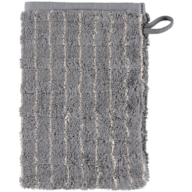 Waschlappen Cawö Accent Stripes Small Grau (6-teilig)